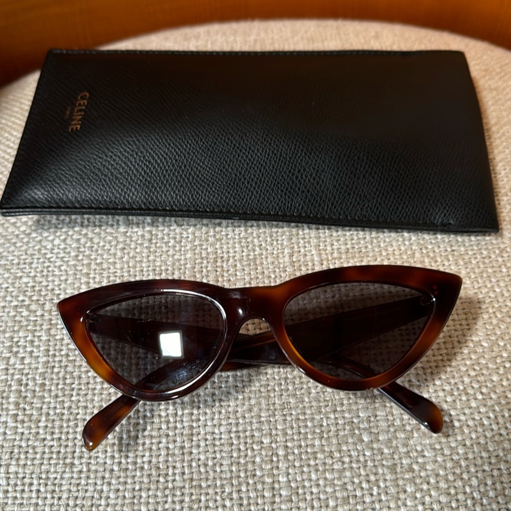 CELINE CAT EYE TORTOISESHELL sunglasses